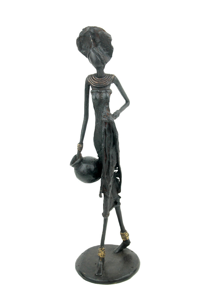 Bronze 35 cm noir n°5 Bronzes d'Afrique