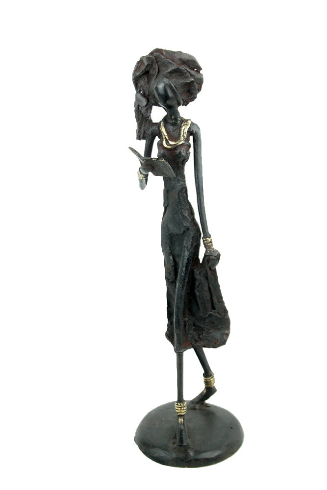 Bronze 35 cm noir n°7 Bronzes d'Afrique