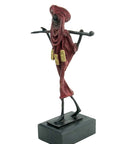 Touareg 25 cm rouge n°1 Bronzes d'Afrique