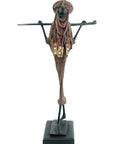 Touareg 35 cm marron n°1 Bronzes d'Afrique