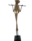 Touareg 55 cm marron n°1 Bronzes d'Afrique