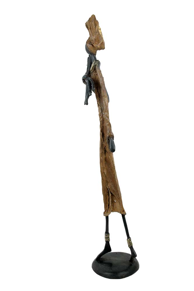 Bronze 55 cm marron n°6 Bronzes d'Afrique