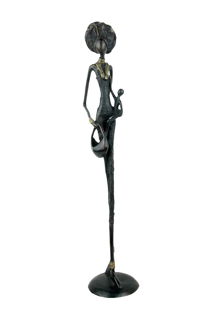 Bronze 55 cm noir n°1 Bronzes d'Afrique