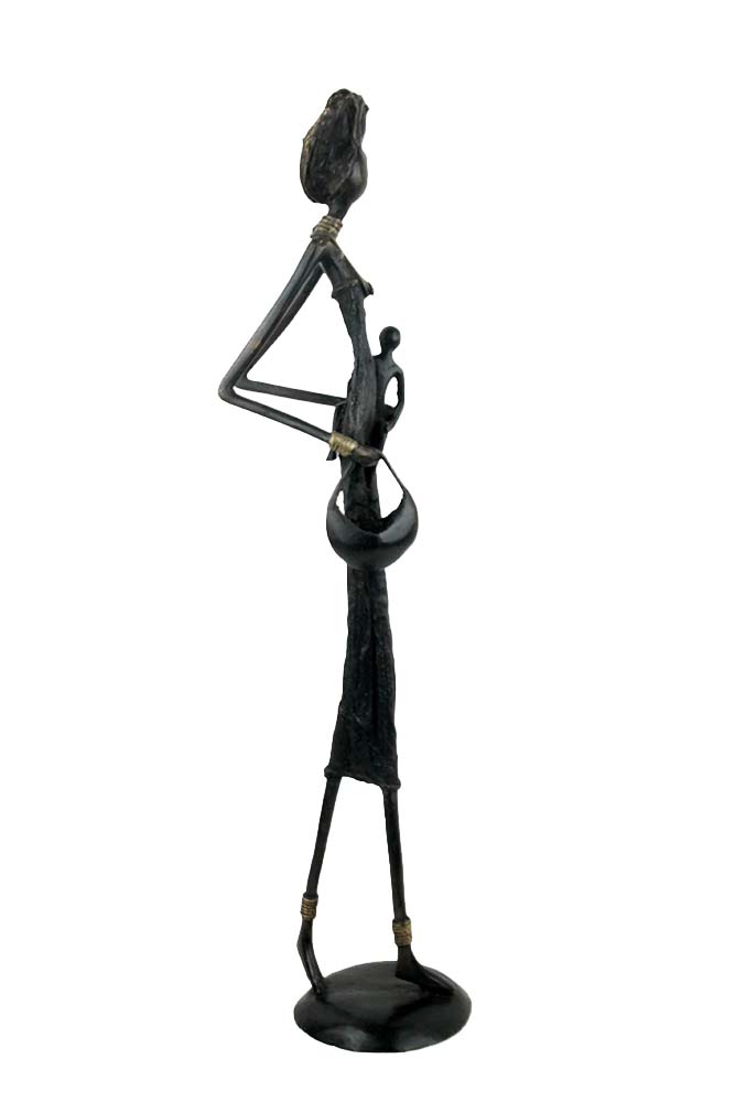 Bronze 55 cm noir n°1 Bronzes d'Afrique