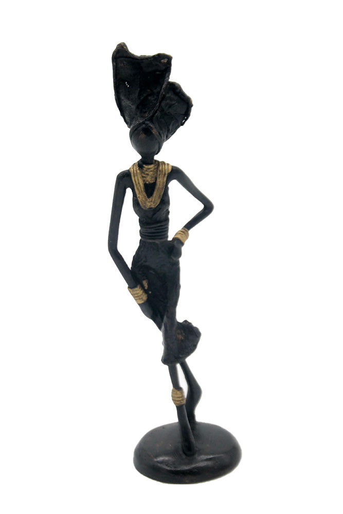 Bronze 20 cm noir n°8 Bronzes d'Afrique