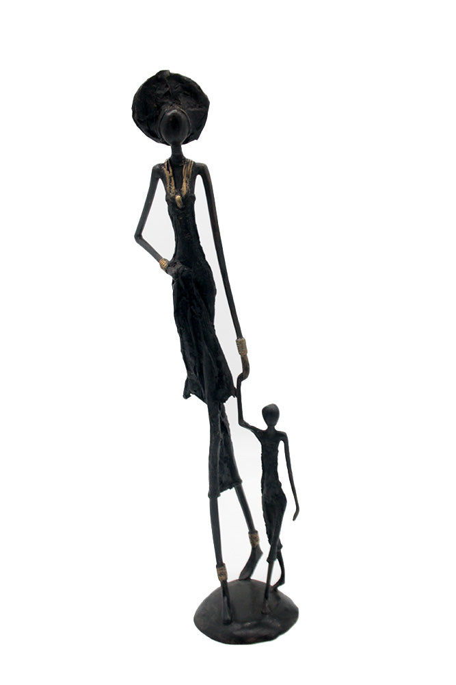 Bronze 55 cm noir n°2 Bronzes d'Afrique