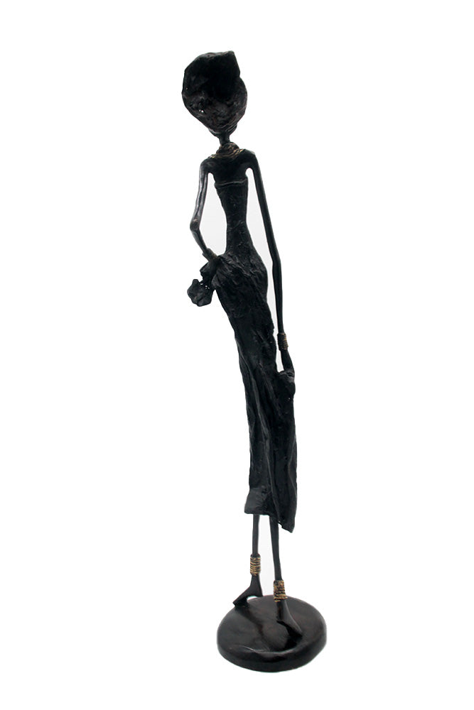 Bronze 55 cm noir n°8 Bronzes d'Afrique