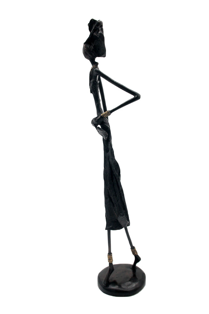 Bronze 55 cm noir n°8 Bronzes d'Afrique