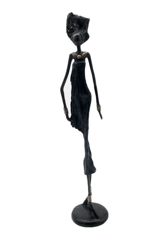 Bronze 55 cm noir n°9 Bronzes d'Afrique