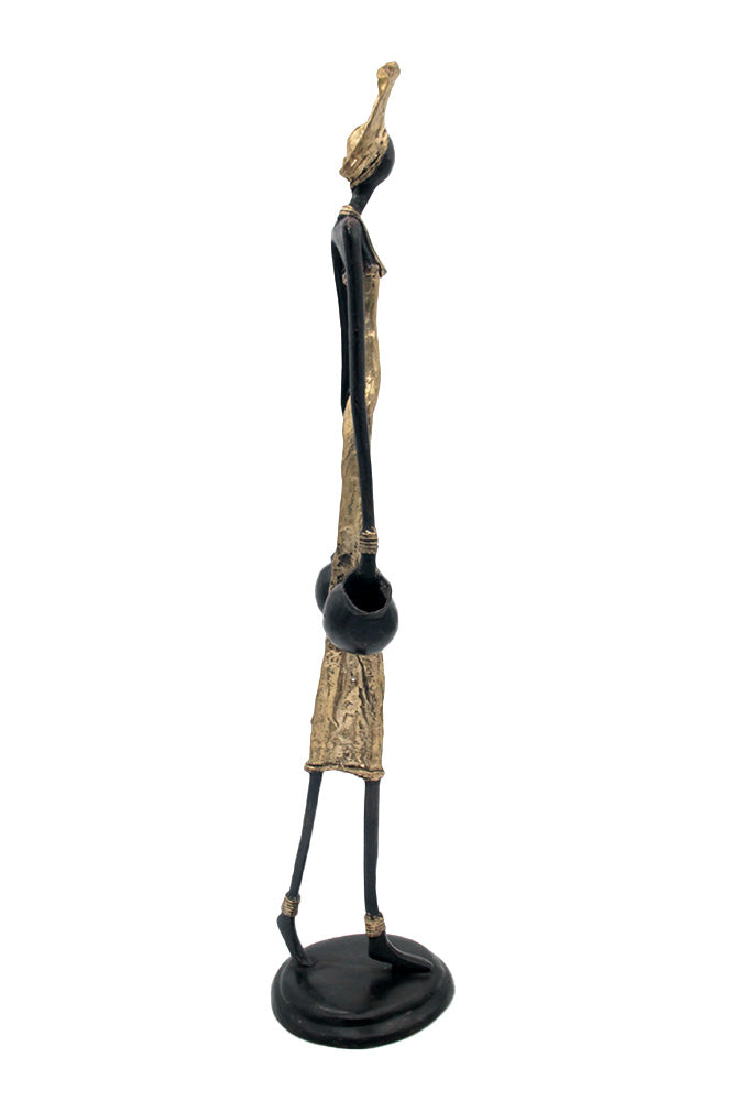 Bronze 55 cm doré n°5 Bronzes d'Afrique