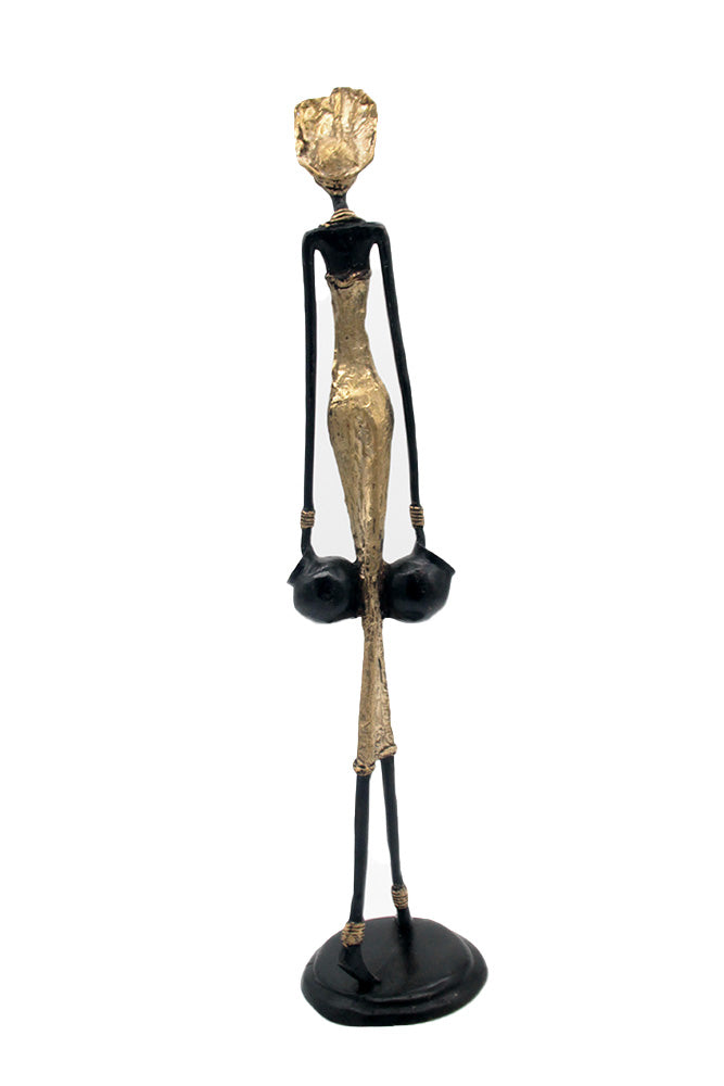 Bronze 55 cm doré n°5 Bronzes d'Afrique