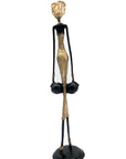 Bronze 55 cm doré n°5 Bronzes d'Afrique