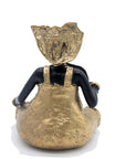 Bronze Big Mama 20 cm doré n°1 Bronzes d'Afrique
