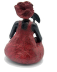 Bronze Big Mama 25 cm rouge n°4 Bronzes d'Afrique