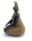 Bronze Big Mama 25 cm vert n°2 Bronzes d'Afrique