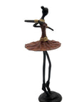 Ballerine 25 cm marron n°2 Bronzes d'Afrique