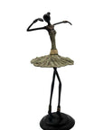 Ballerine 40 cm vert n°3 Bronzes d'Afrique