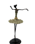 Ballerine 40 cm vert n°3 Bronzes d'Afrique