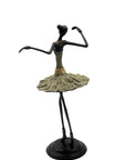 Ballerine 40 cm vert n°3 Bronzes d'Afrique