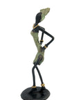 Bronze 25 cm vert n°10 Bronzes d'Afrique
