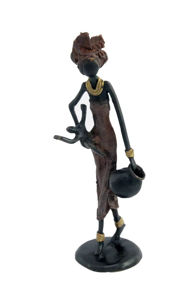 Bronze 25 cm marron n°3 Bronzes d'Afrique