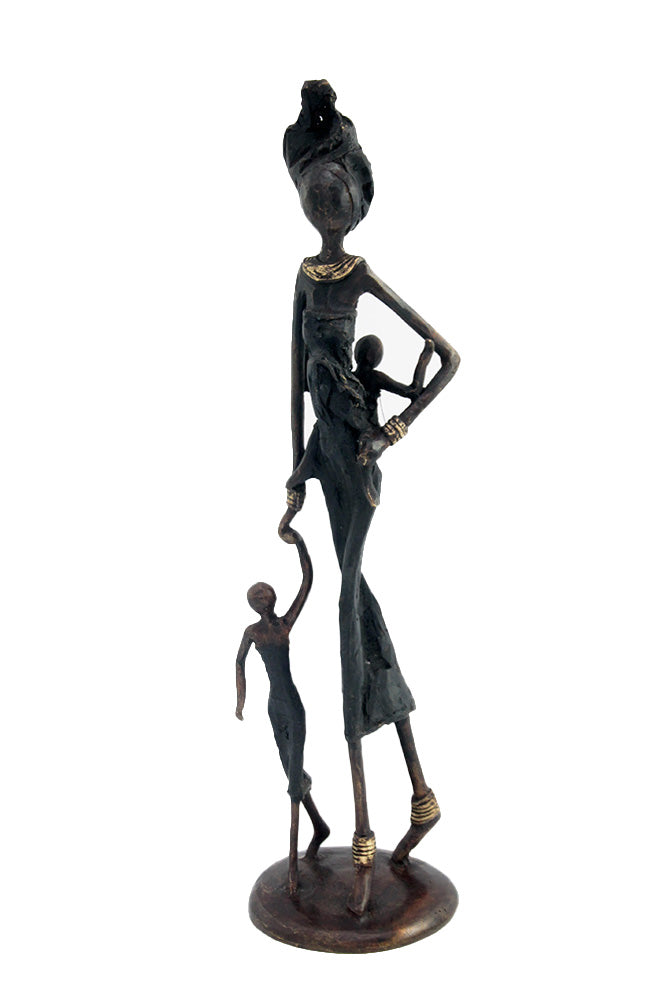 Bronze 35 cm noir n°17 Bronzes d'Afrique