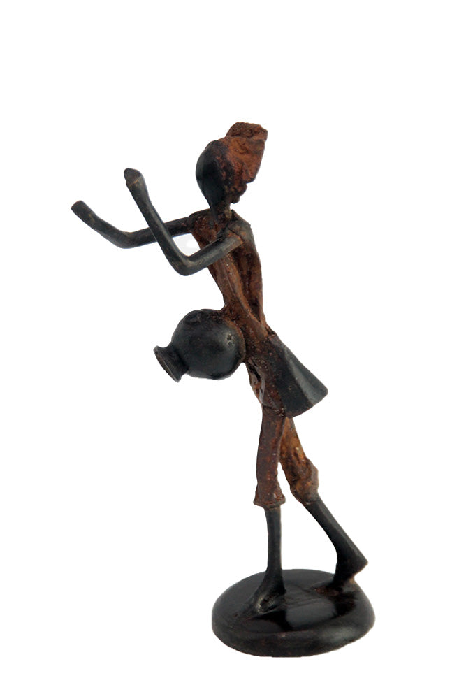 Bronze 15 cm marron n°19 Bronzes d'Afrique