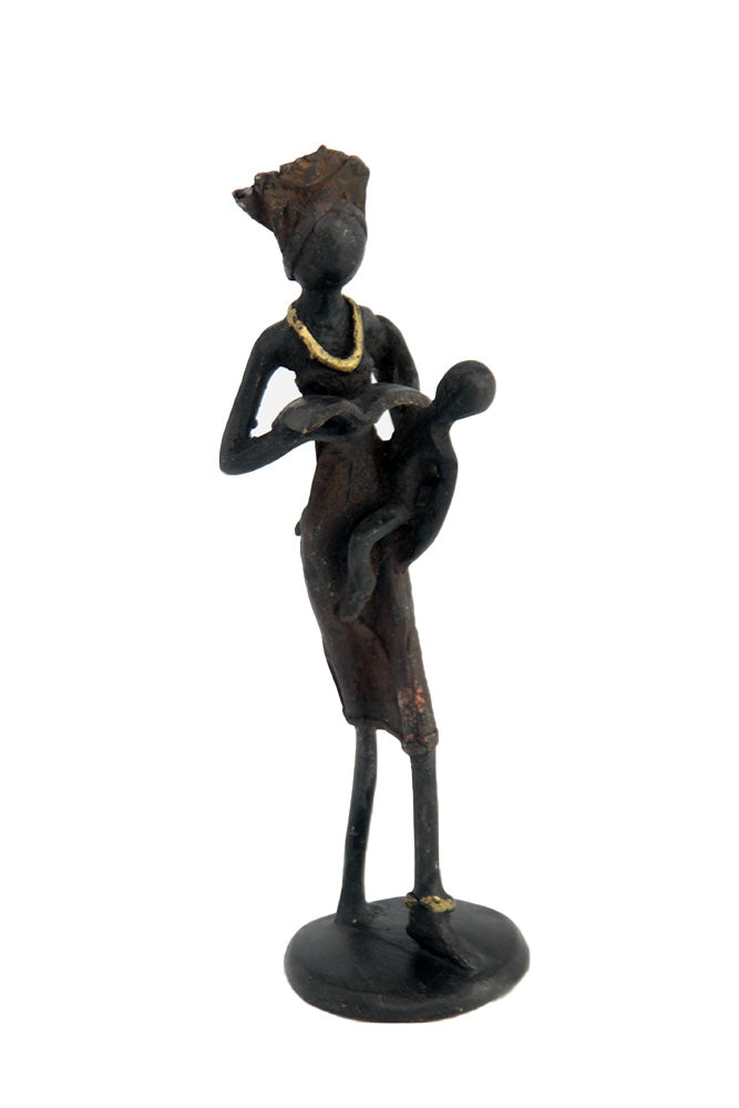 Bronze 15 cm marron n°27 Bronzes d'Afrique