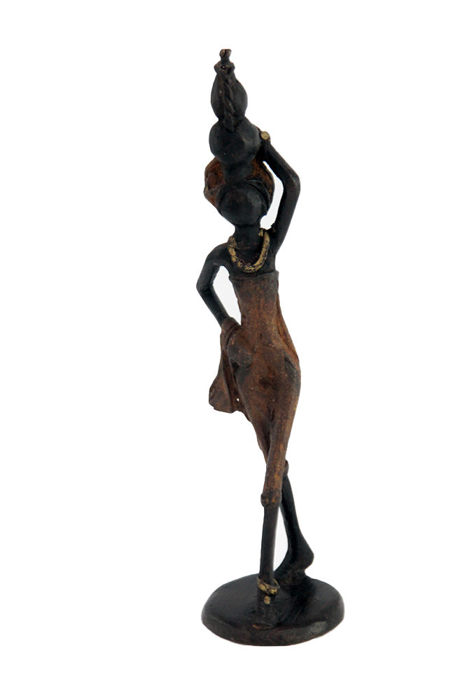 Bronze 15 cm marron n°30 Bronzes d'Afrique