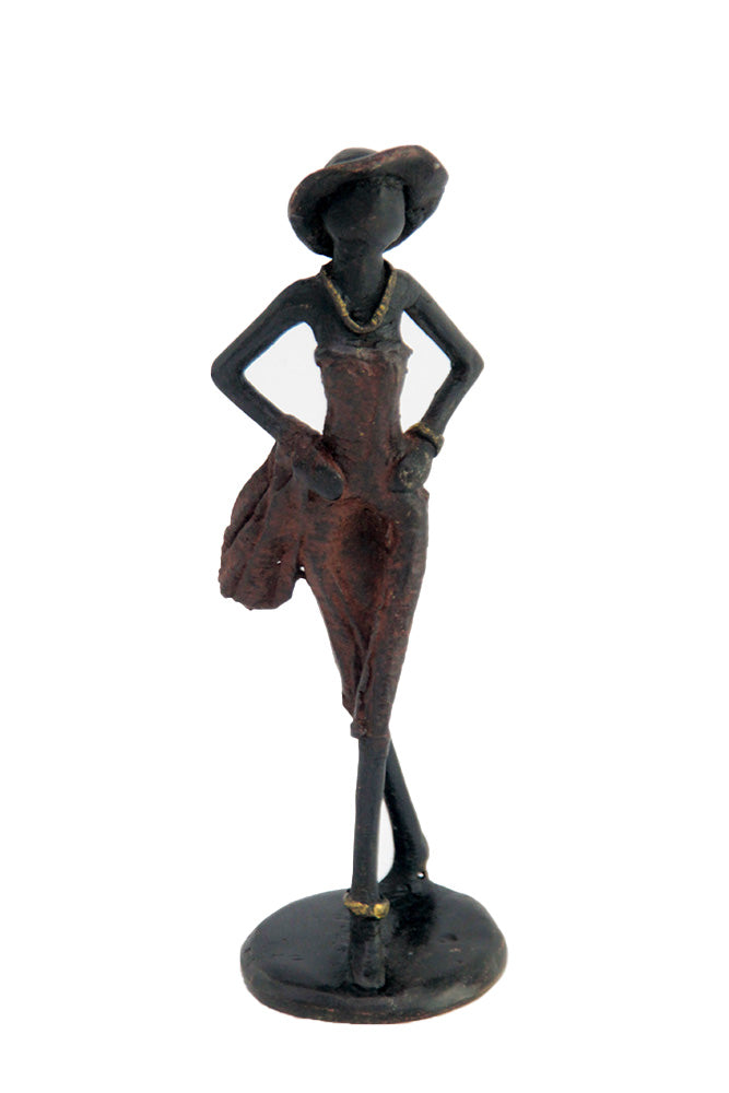 Bronze 15 cm marron n°31 Bronzes d'Afrique