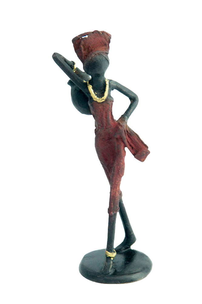 Bronze 15 cm rouge n°23 Bronzes d'Afrique