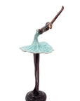 Ballerine 25 cm turquoise n°2 Bronzes d'Afrique