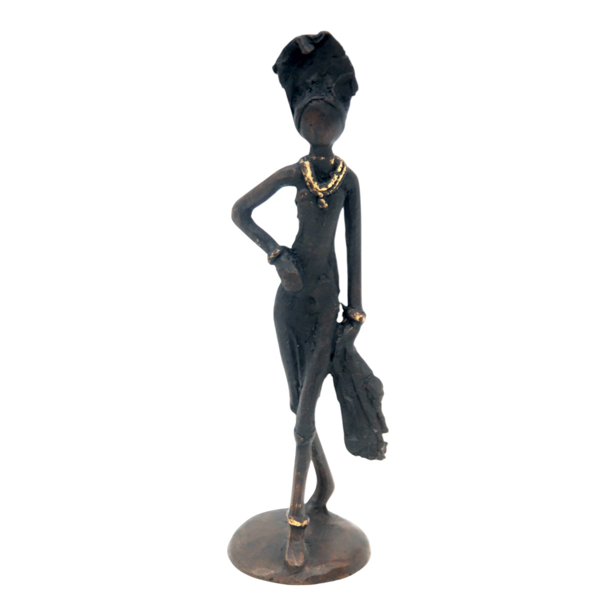 Bronze 15 cm noir n°5 Bronzes d'Afrique