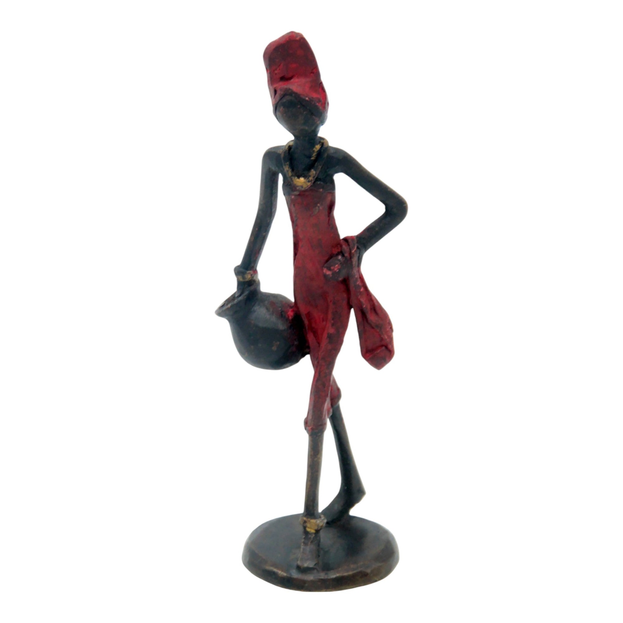Bronze 15 cm rouge n°11 Bronzes d'Afrique