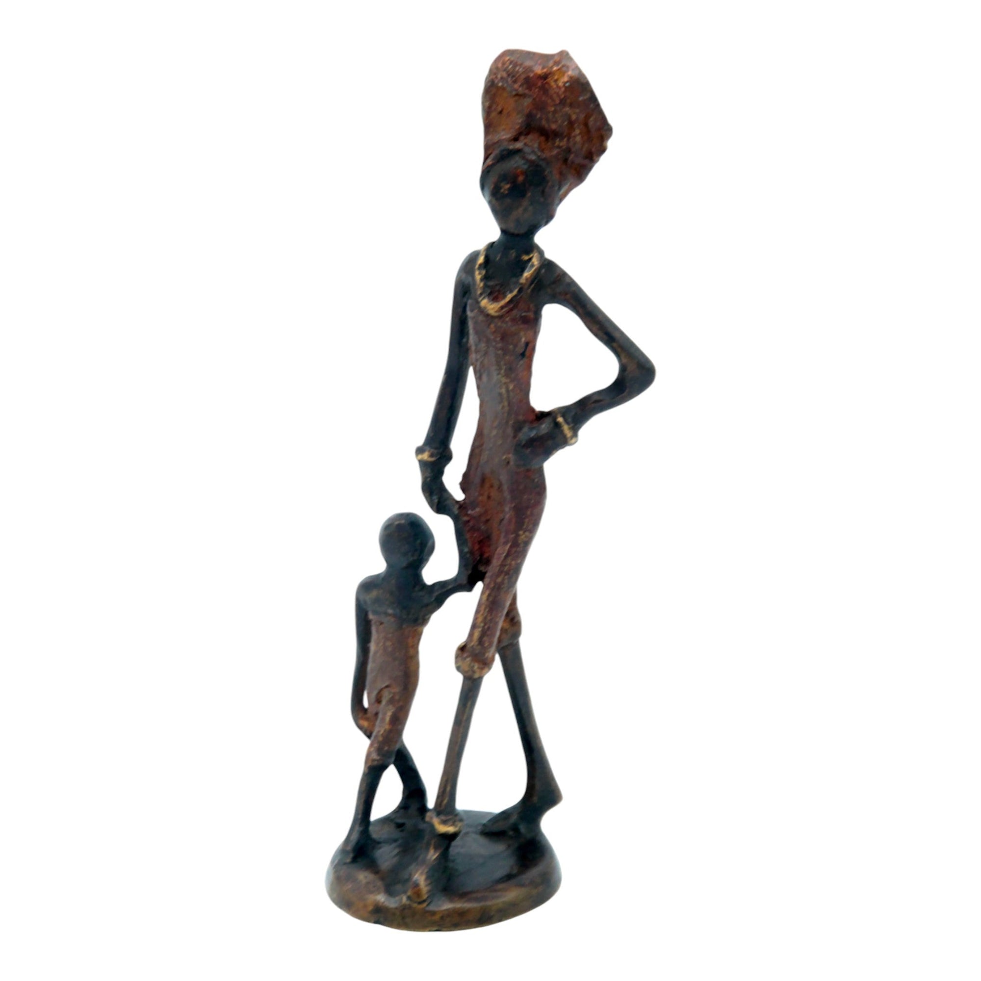 Bronze 15 cm marron n°40 Bronzes d'Afrique