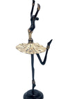 Ballerine 25 cm doré n°3 Bronzes d'Afrique
