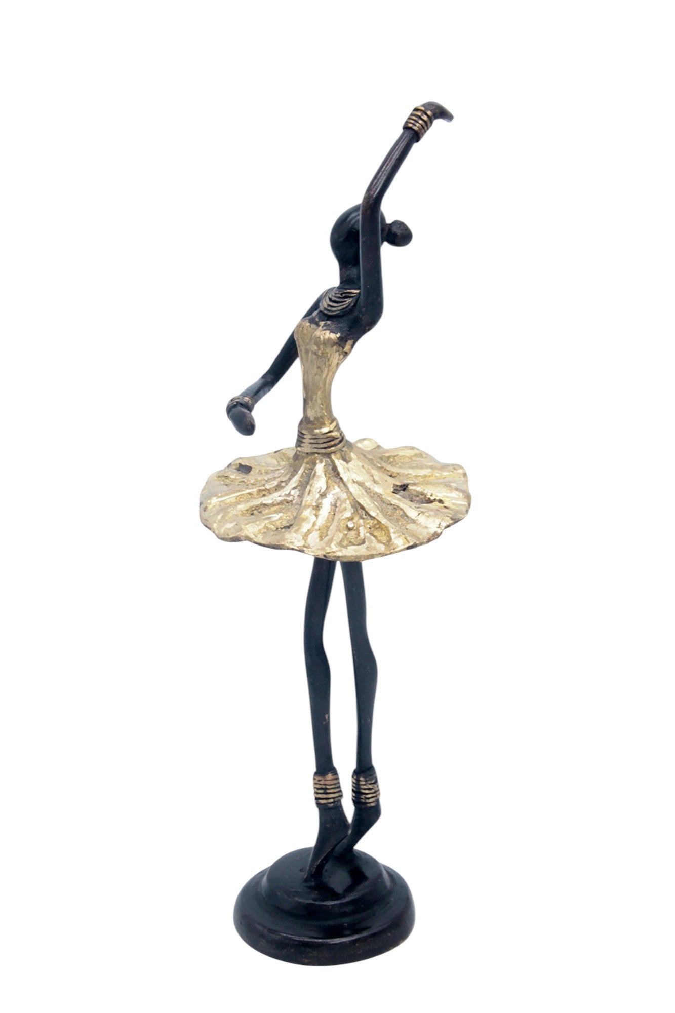 Ballerine 25 cm doré n°4 Bronzes d'Afrique