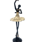 Ballerine 25 cm doré n°4 Bronzes d'Afrique