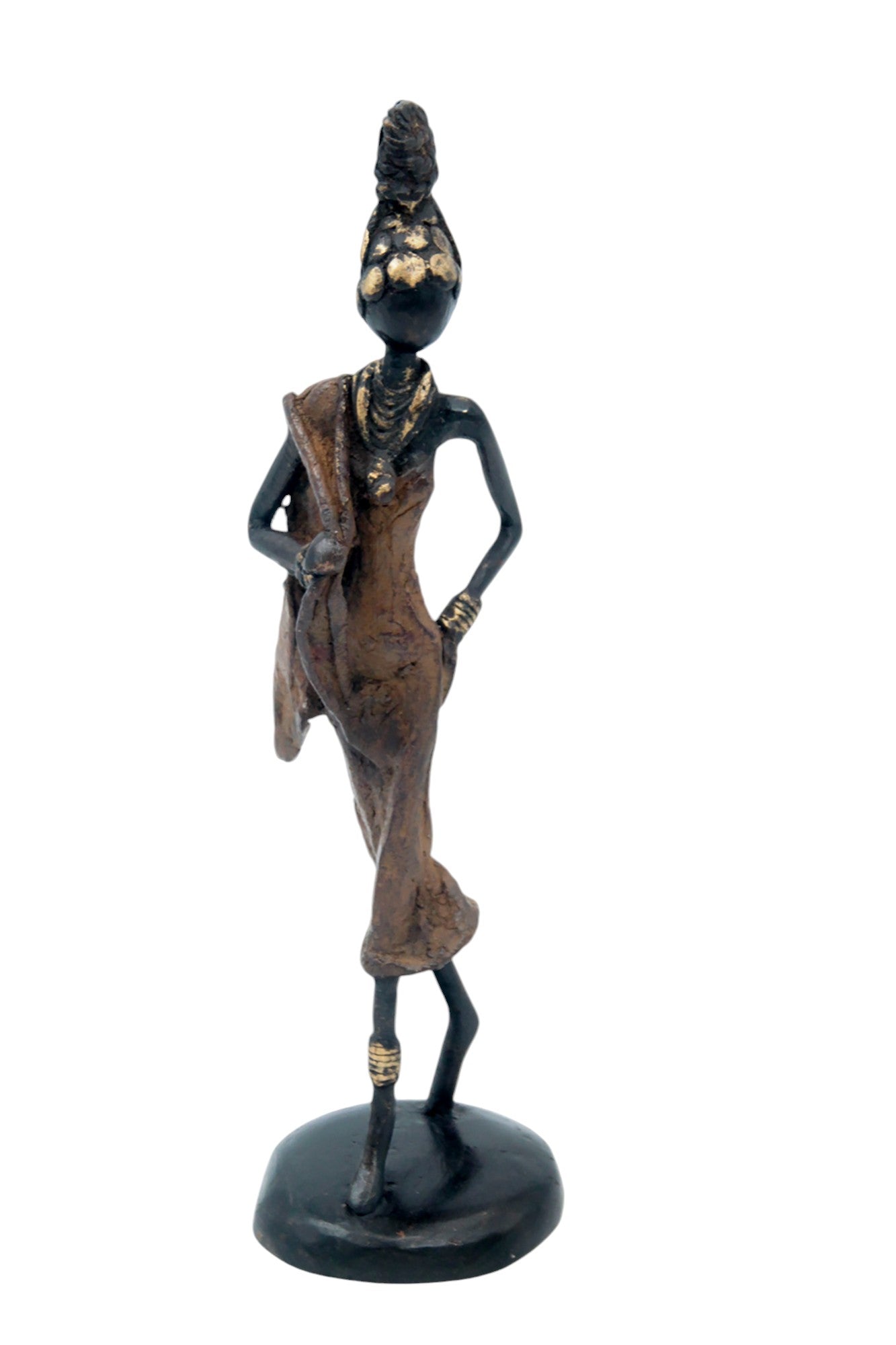 Bronze 20 cm marron n°7 Bronzes d'Afrique