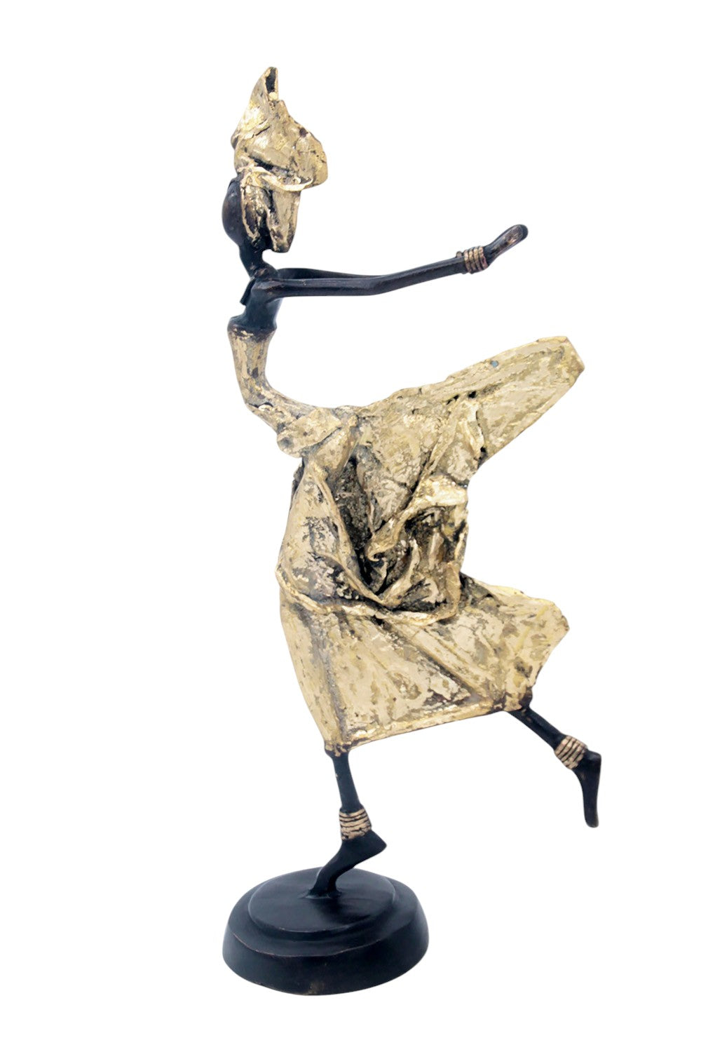 Bronze 35 cm doré n°19 Bronzes d'Afrique