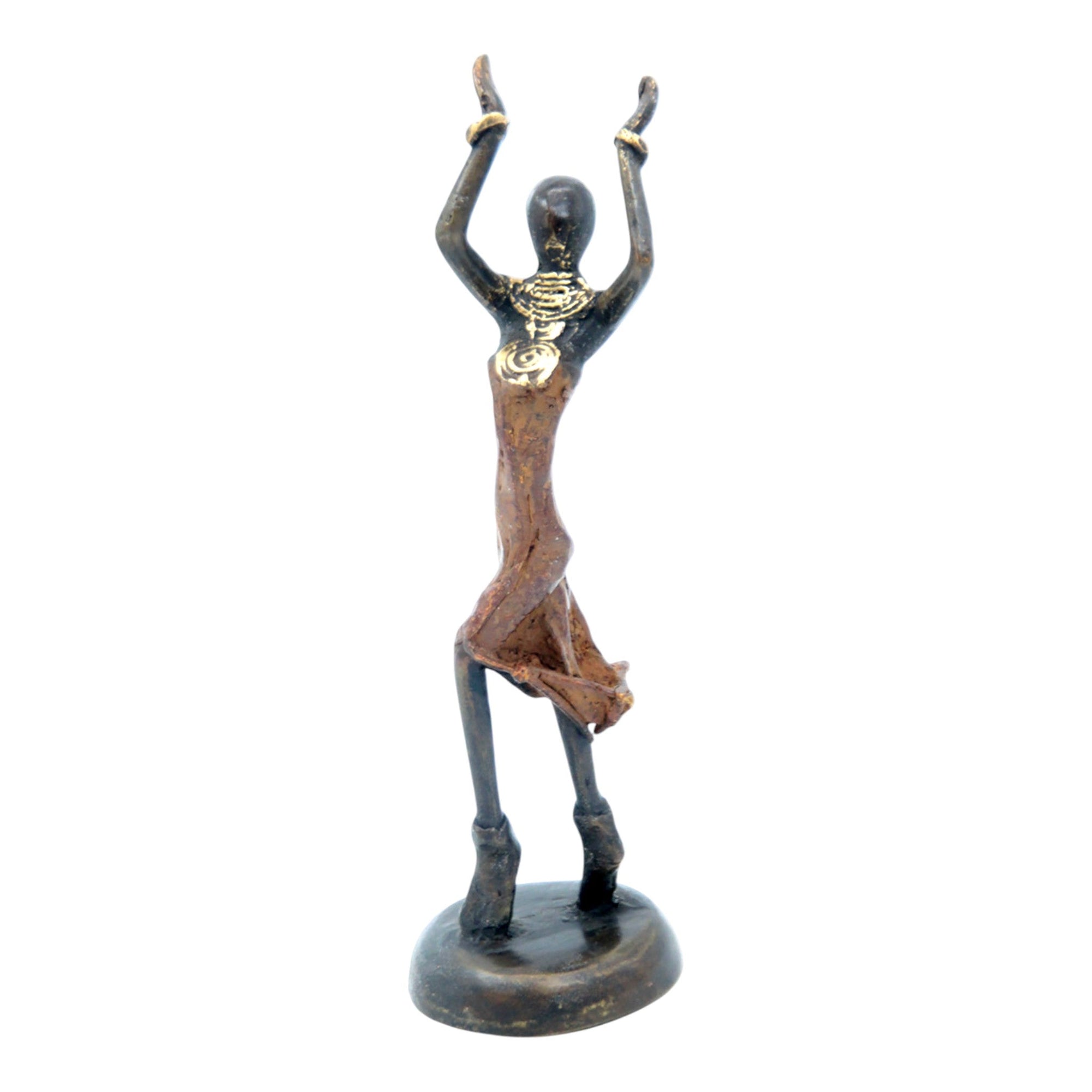 Bronze 15 cm marron n°42 Bronzes d'Afrique