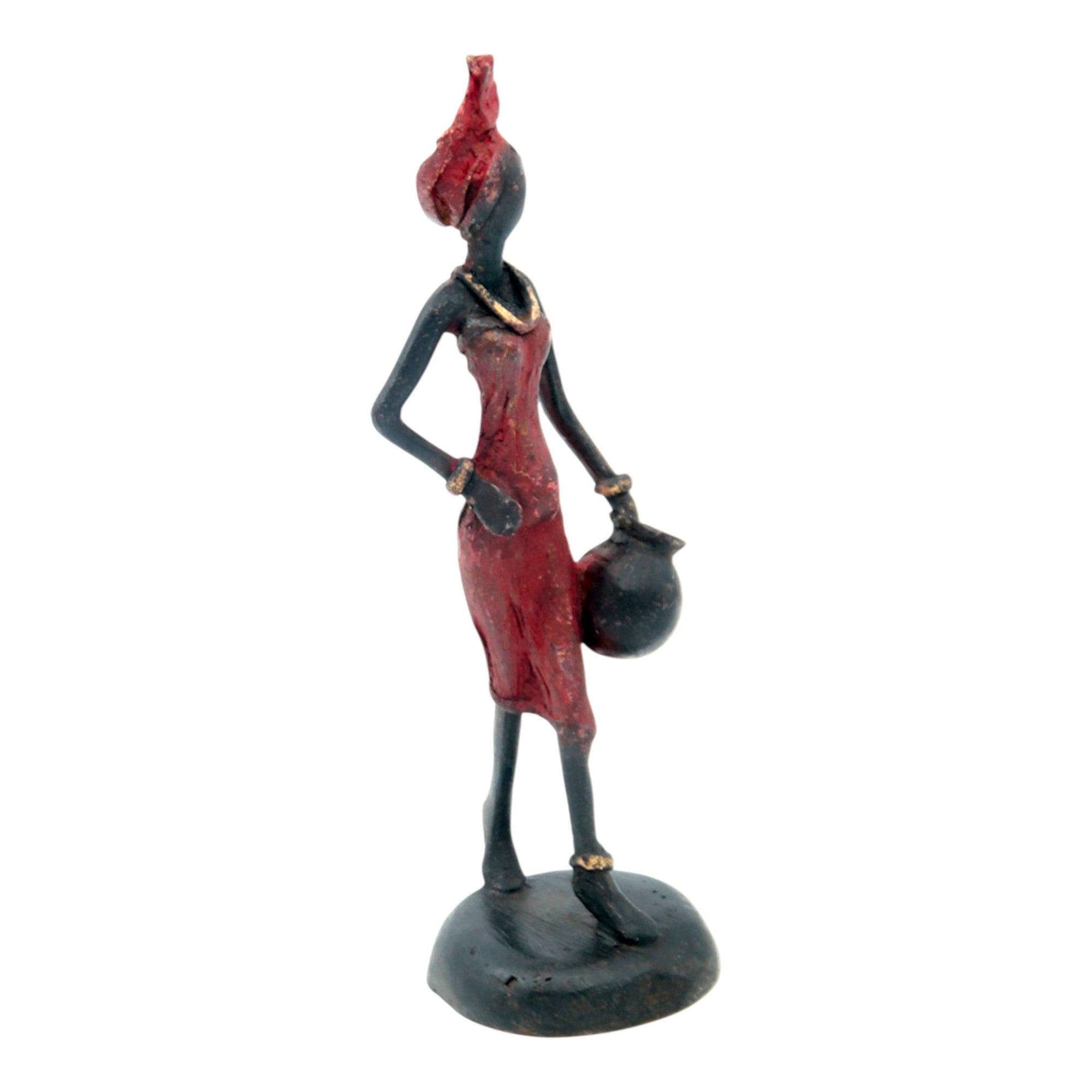 Bronze 15 cm rouge n°8 Bronzes d'Afrique