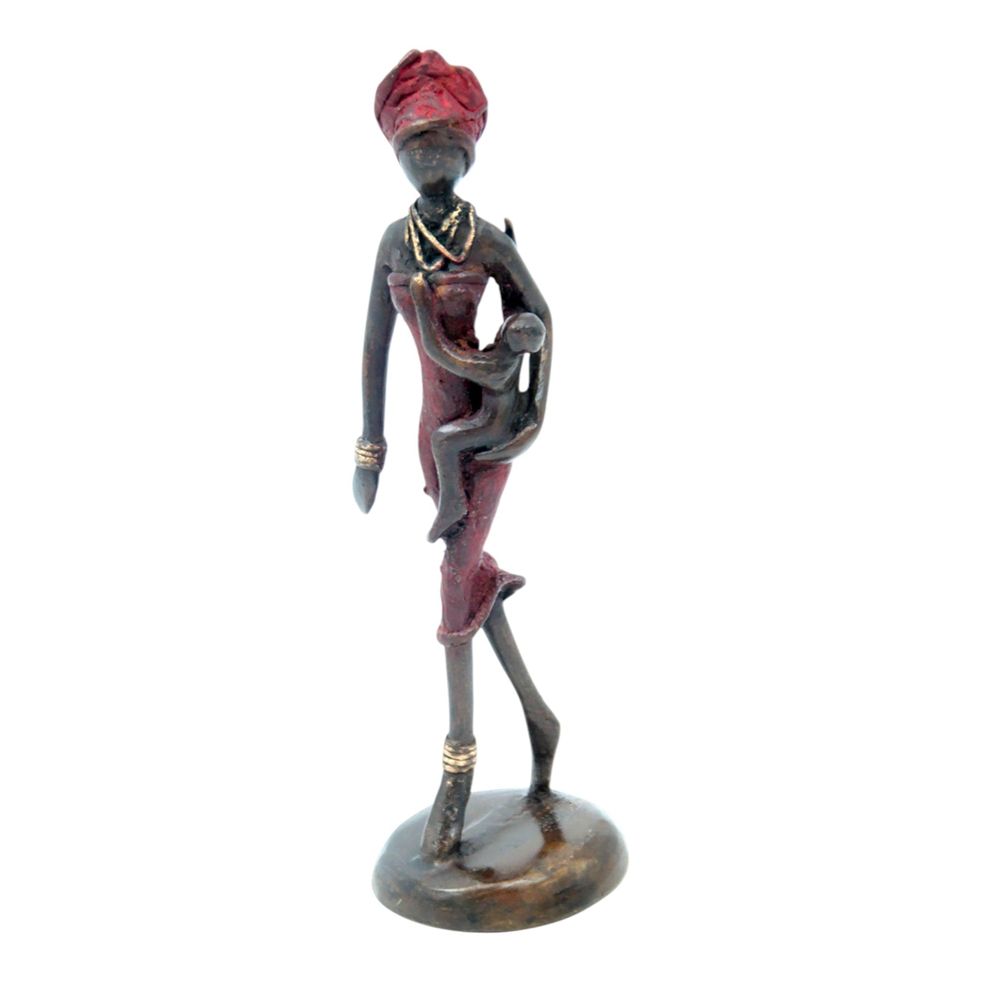 Bronze 15 cm rouge n°29 Bronzes d'Afrique