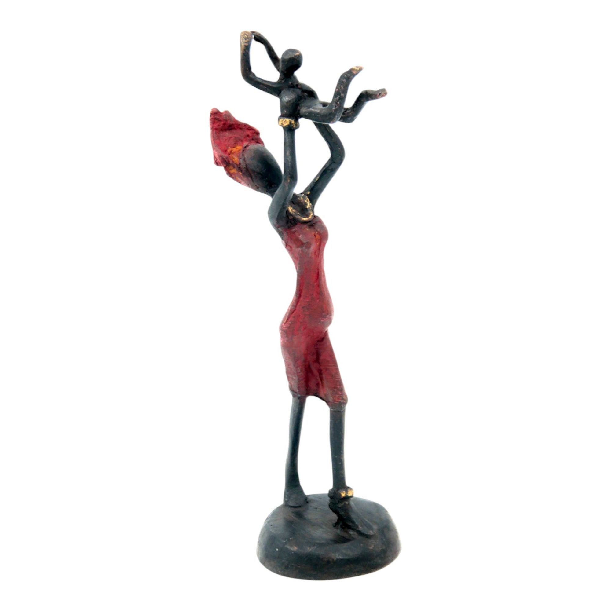 Bronze 15 cm rouge n°42 Bronzes d'Afrique