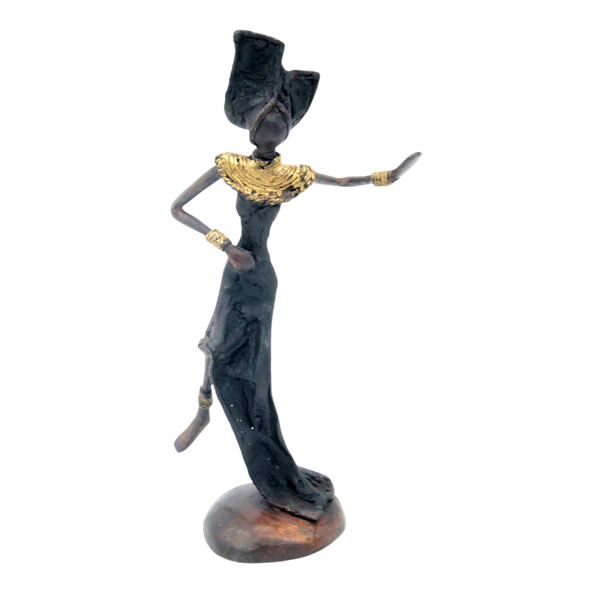 Bronze 20 cm noir n°11 Bronzes d'Afrique