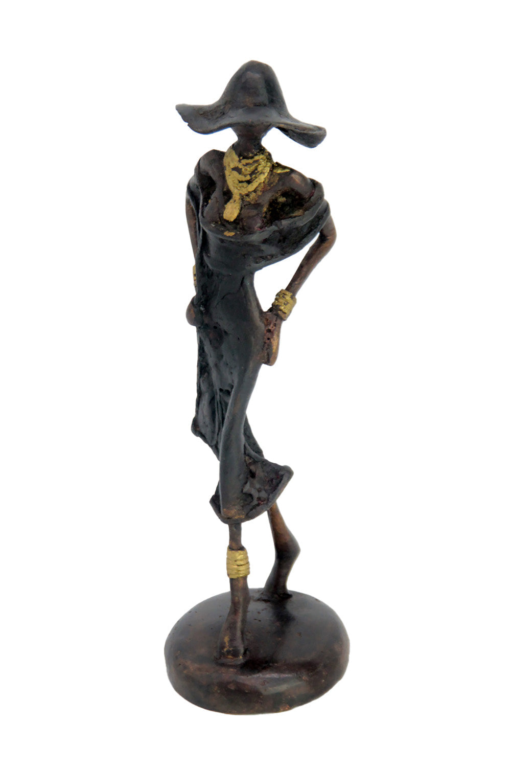 Bronze 20 cm noir n°16 Bronzes d'Afrique