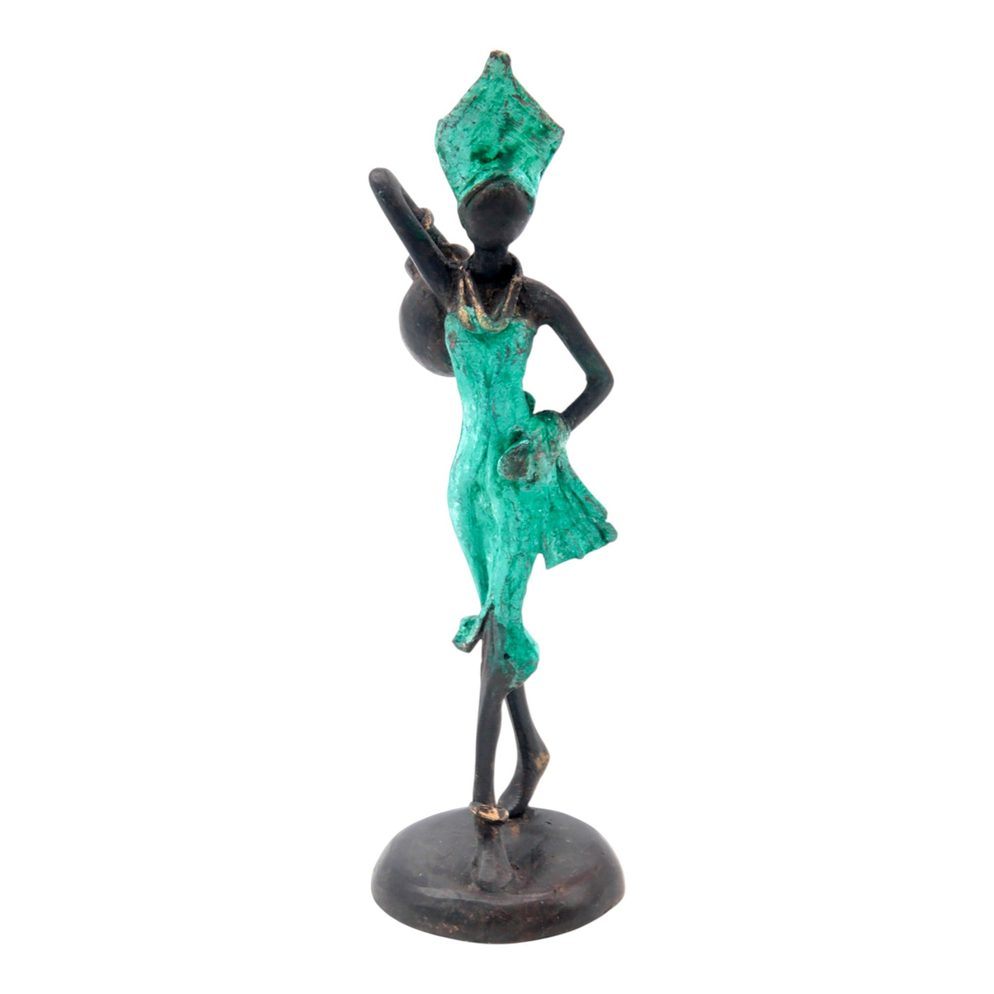 Bronze 15 cm vert n°13 Bronzes d'Afrique