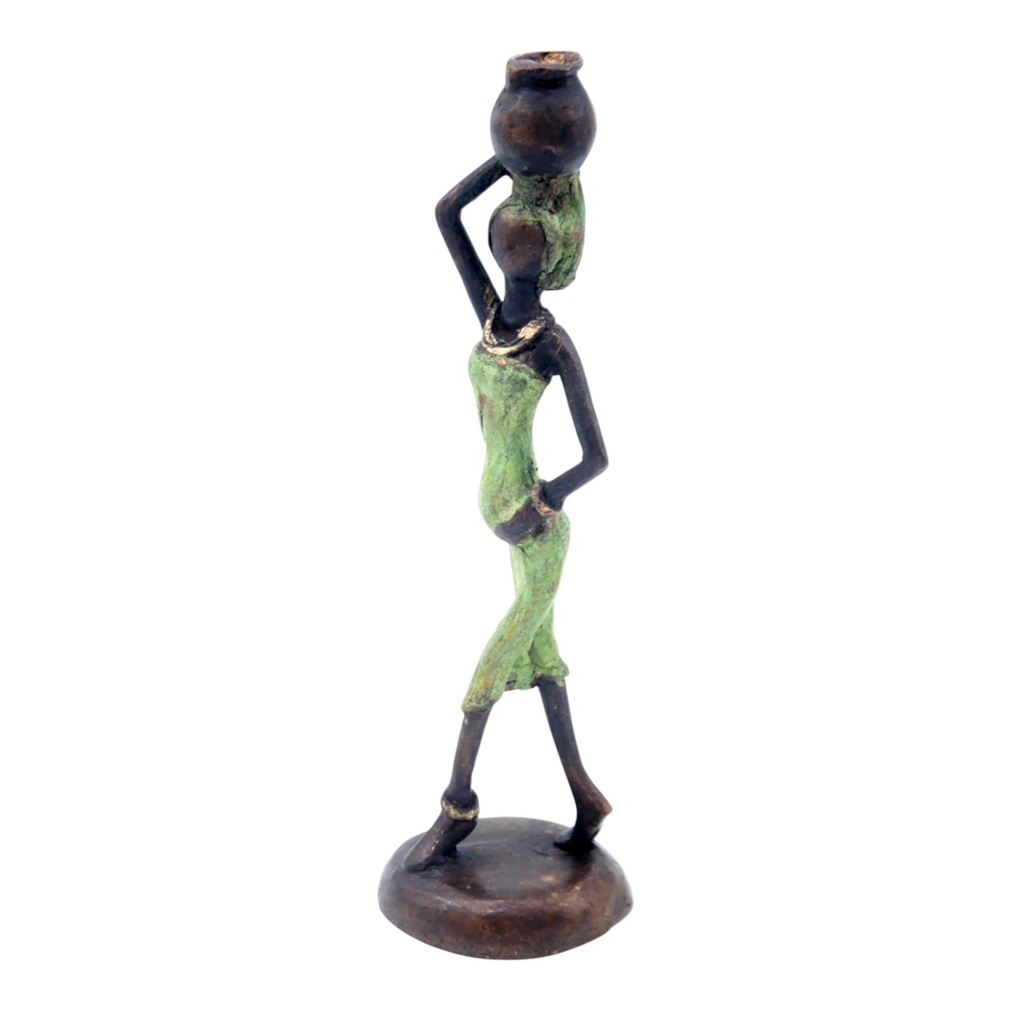Bronze 15 cm vert n°25 Bronzes d'Afrique