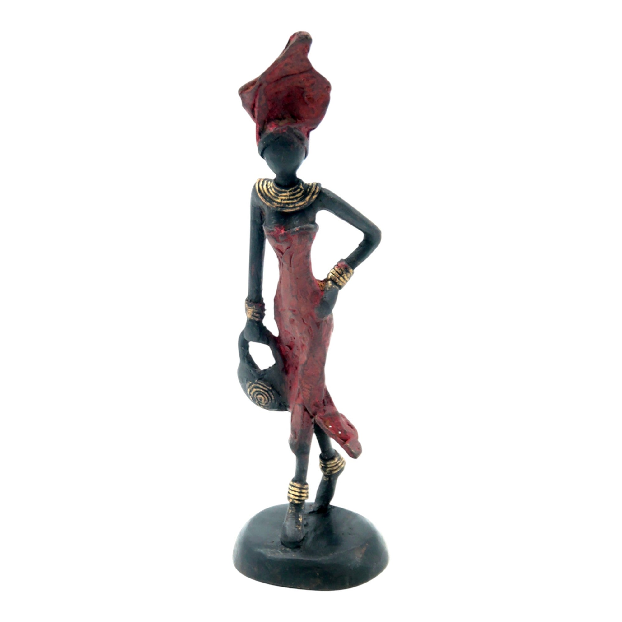 Bronze 15 cm rouge n°2 Bronzes d'Afrique