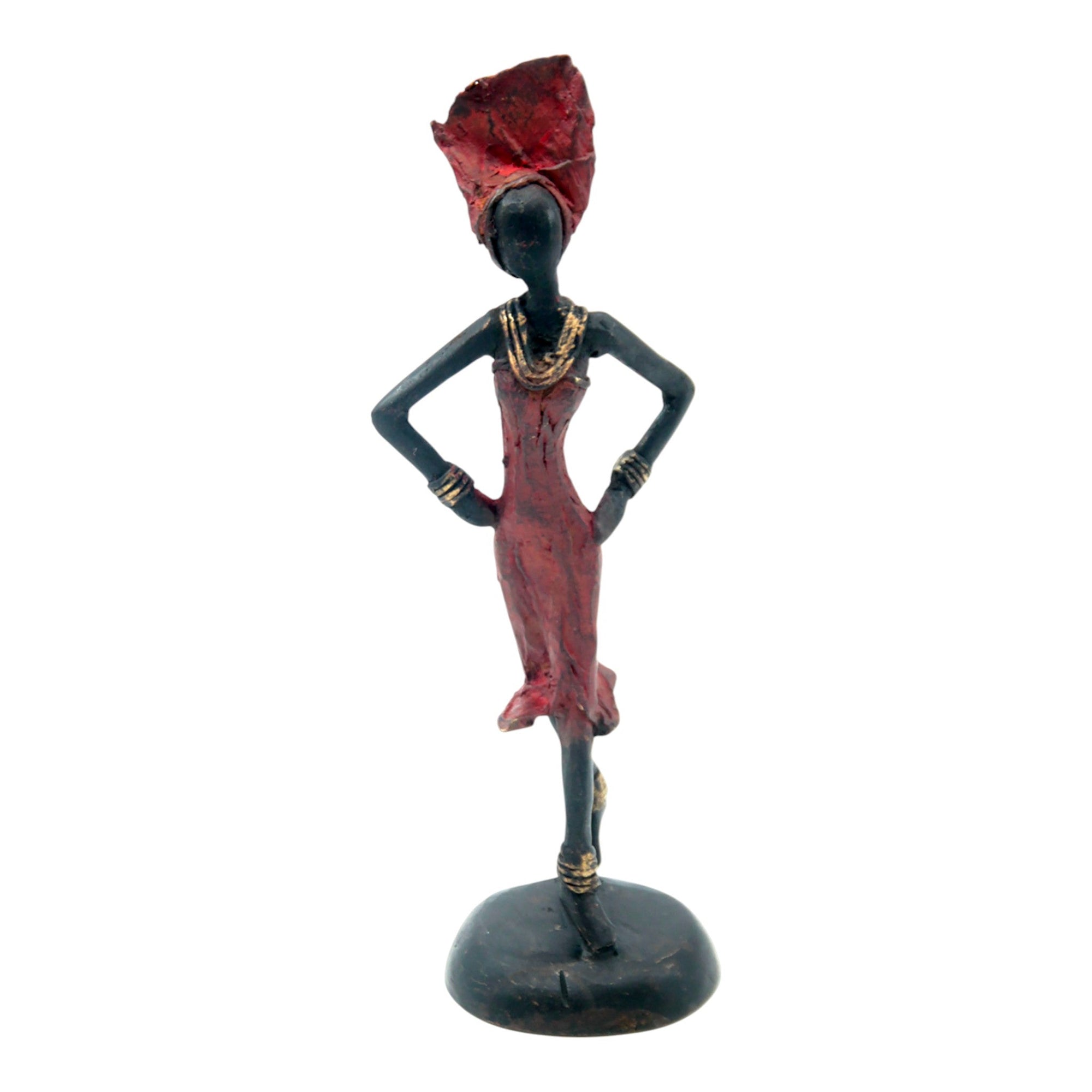 Bronze 15 cm rouge n°12 Bronzes d'Afrique